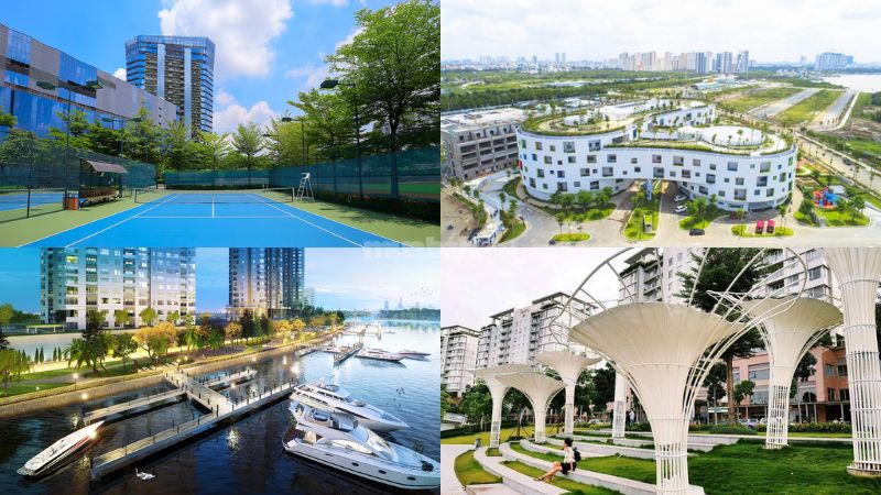 Khu đô thị Sala Quận 2 - Vị trí vàng, tiện ích đẳng cấp giữa lòng Sài Gòn Tiện ích nội khu hiện đại tại khu đô thị Sala Quận 2