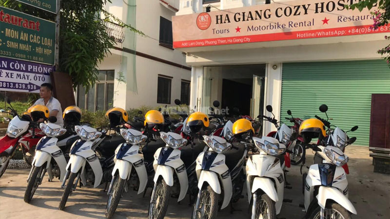 Top 9 nơi cho thuê xe máy Hà Giang uy tín, giá tốt cập nhật mới nhất Cho thuê xe máy Hà Giang Cozy Hostel