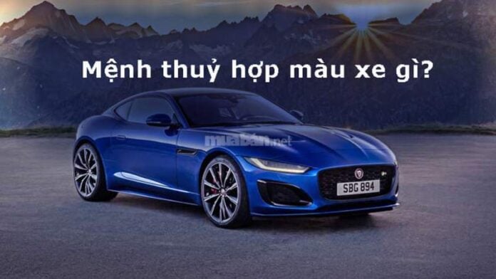 Mệnh thuỷ hợp xe màu gì