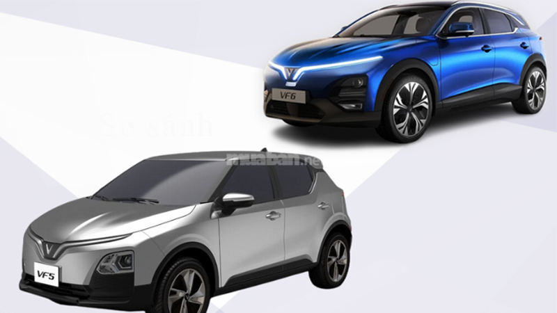 So sánh VF5 và VF6: Nên chọn dòng xe nào? Giá bán xe VF5 và VF6