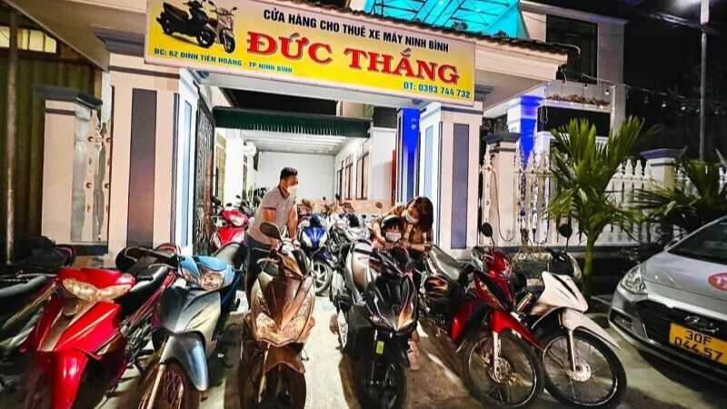 Top 11 Địa Điểm Thuê Xe Máy Ninh Bình Uy Tín Nhất 2025 Đức Thắng cũng là địa điểm được nhiều khách hàng tin tưởng