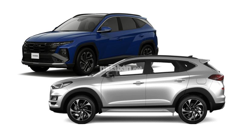 Mệnh thuỷ hợp xe màu gì để mang đến tài lộc cho chủ sở hữu? Hyundai Tucson (màu bạc, xanh dương)