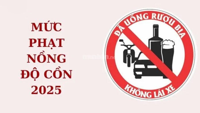 Lỗi nồng độ cồn xe máy