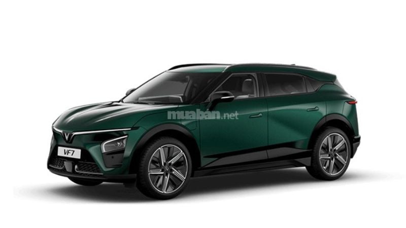 Giá xe VF7 VinFast cập nhật mới nhất trong năm 2025 VinFast VF 7 xanh lá