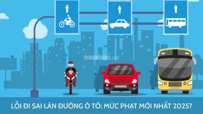 Lỗi sai làn ô tô