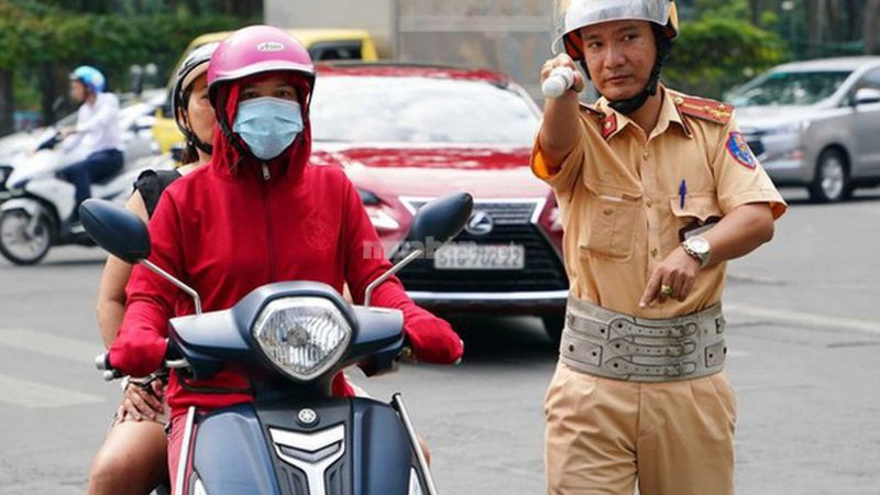 Lỗi không có bằng lái xe máy có thể bị phạt từ 2.000.000-8.000.000 đồng