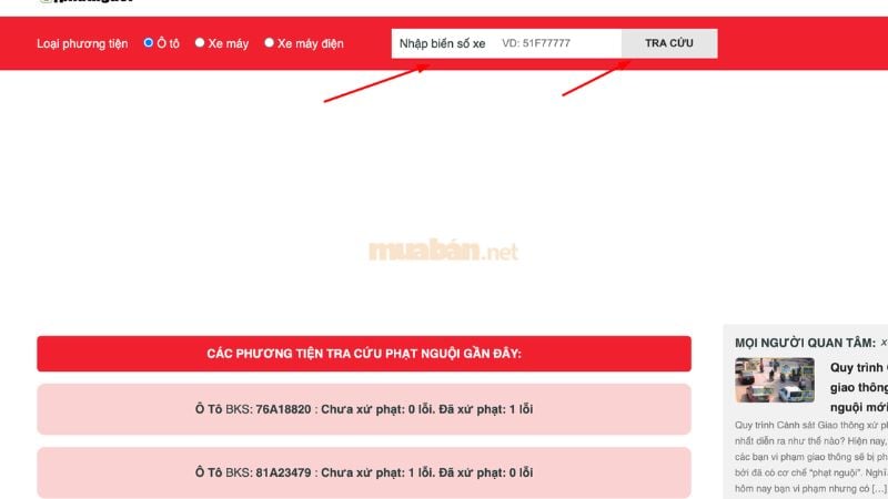 Lỗi quá tốc độ ô tô bị phạt bao nhiêu theo luật mới 2025? Tra cứu tại Website phatnguoi.net