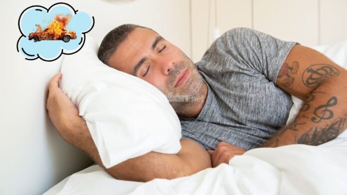 nằm mơ thấy xe mình bị cháy