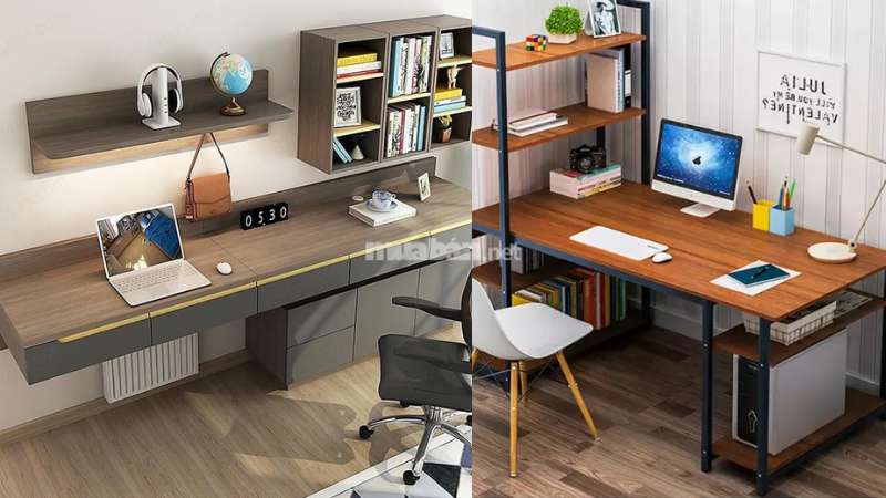 Hướng bàn làm việc phong thủy giúp tăng tài lộc và hiệu suất Đặt bàn làm việc quay mặt vào tường được xem là thế bí