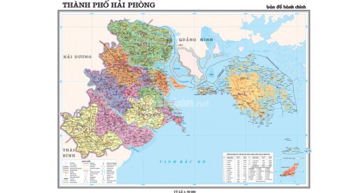 Đơn vị hành chính TP Hải Phòng 2025