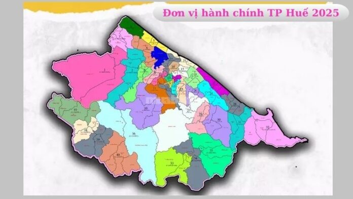 Đơn vị hành chính TP Huế 2025