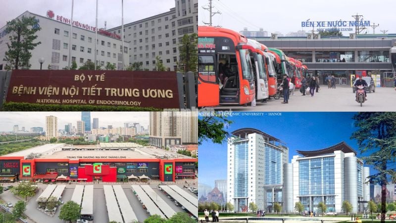 Khu đô thị Pháp Vân Hà Nội còn ghi điểm với hệ thống tiện ích đa dạng, đầy đủ