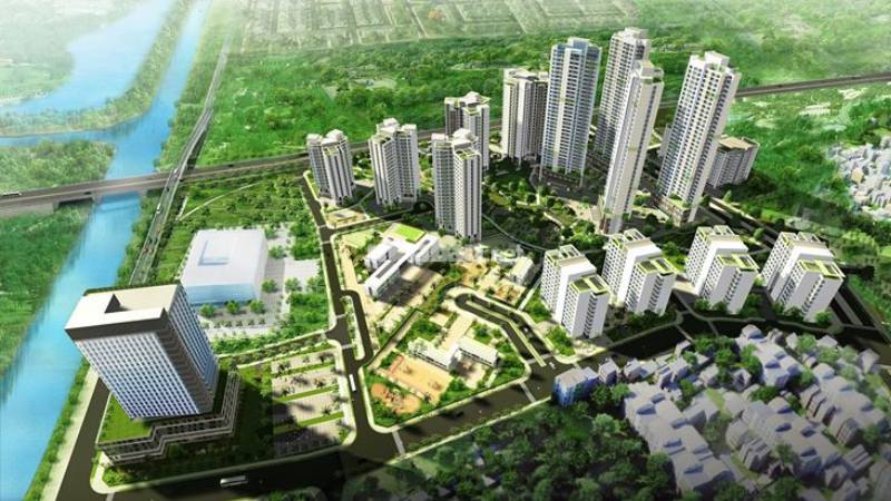 Khu đô thị Pháp Vân tích hợp đầy đủ quần thể dân cư sinh sống, làm việc và giải trí