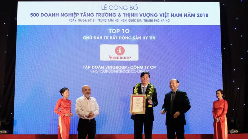 Thông tin về chủ đầu tư Vingroup
