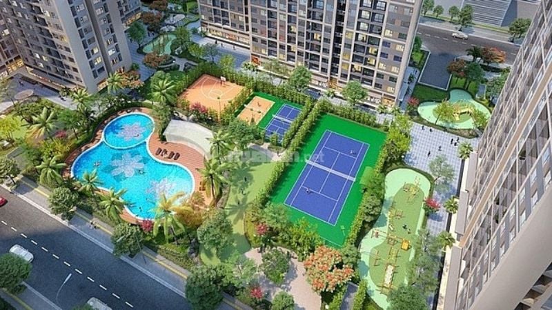 Tiện ích nội khu khu đô thị Văn Quán