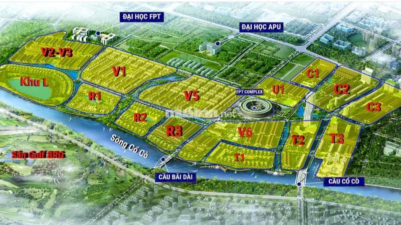 FPT City sở hữu vị trí vàng ngay cửa ngõ phía Đông Nam Đà Nẵng