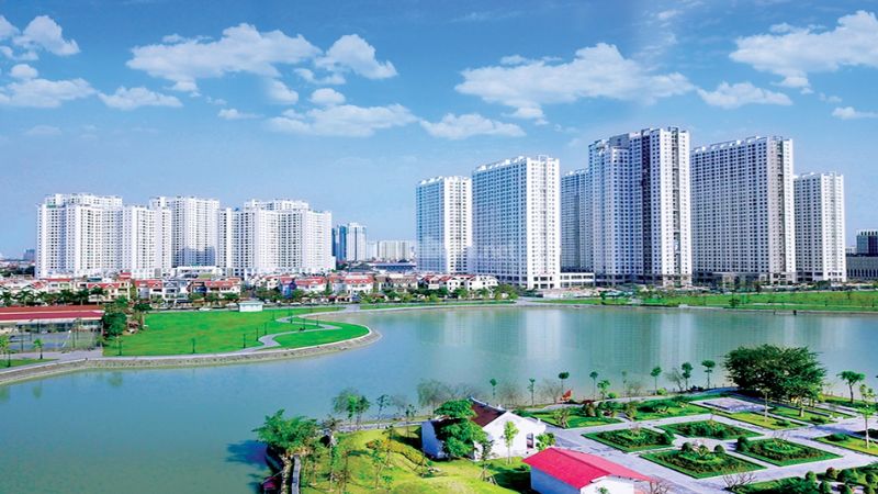 Hạ tầng của khu đô thị Thành phố Giao Lưu