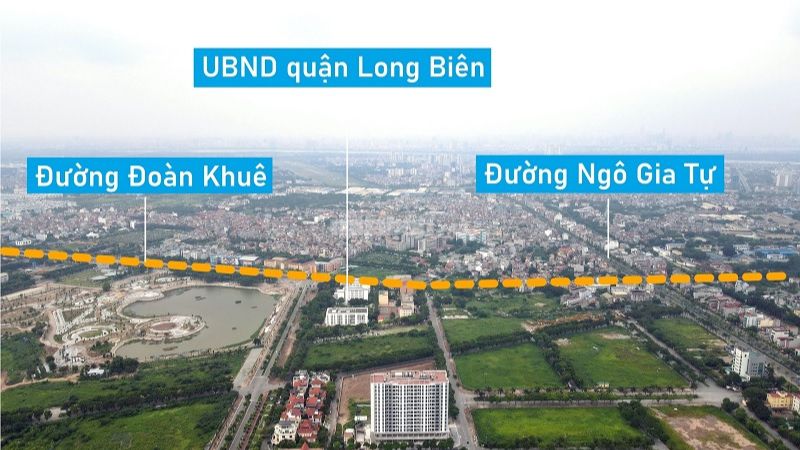 Khu đô thị Việt Hưng có nhiều tiện ích ngoại khu nổi bật như UBND Q.Long Biên, chợ...
