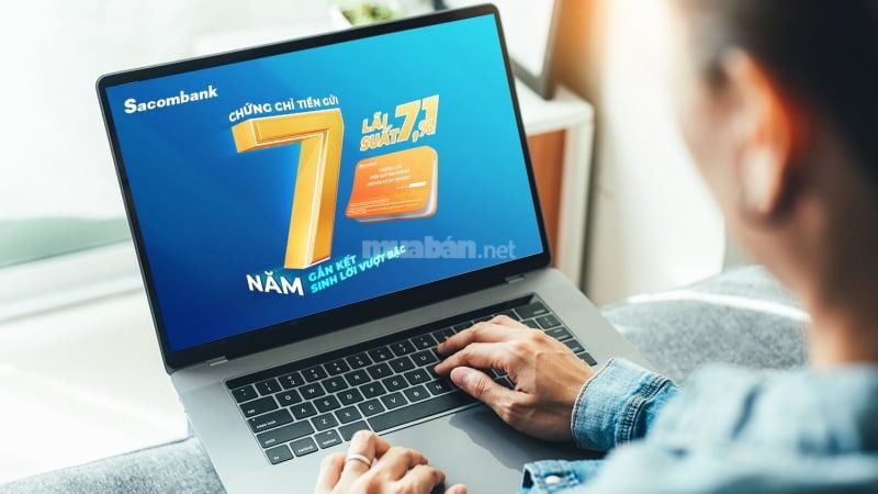 mức lãi suất ngân hàng Sacombank