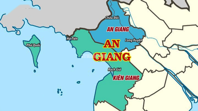 An Giang sáp nhập với tỉnh nào từ 1/7/2025?