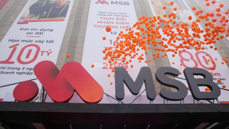 MSB (Maritime Bank) là Ngân hàng Thương mại Cổ phần Hàng Hải Việt Nam.