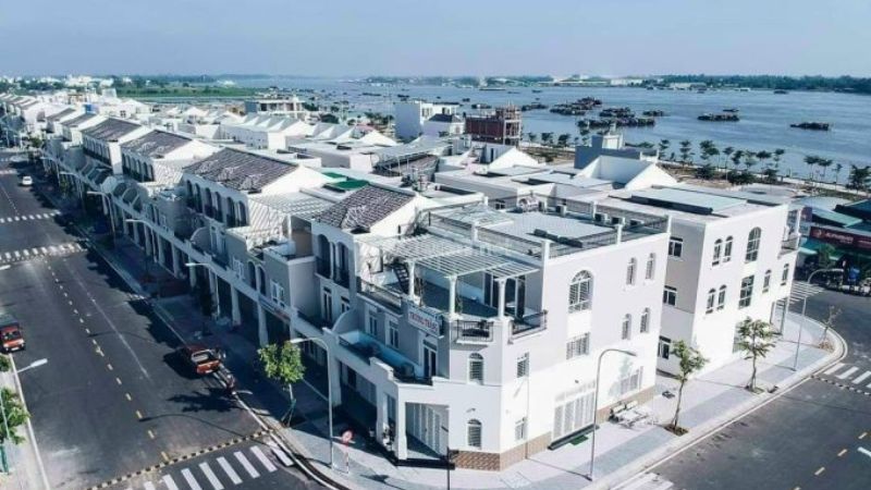 Vị trí của khu đô thị Tây Sông Hậu