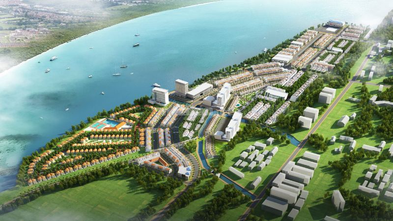 Hạ tầng của khu đô thị Tây Sông Hậu