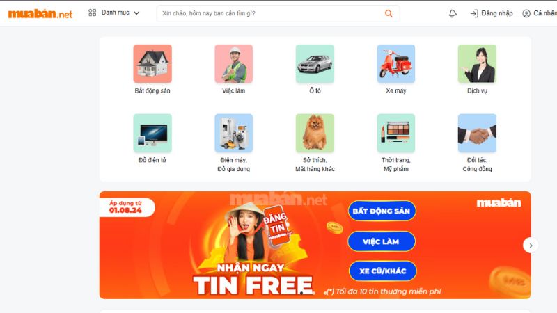 Tra cứu xã/phường mới tại Nghệ An sau sáp nhập trên Muaban.net