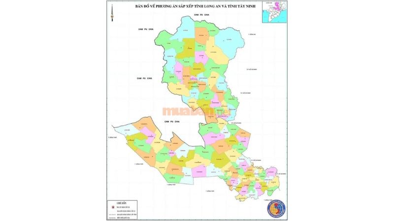 Tây Ninh sáp nhập với tỉnh nào từ 1/7/2025?