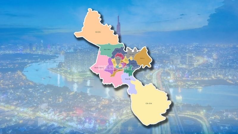 TPHCM sáp nhập tỉnh nào? Cập nhật xã phường, giá nhà đất mới nhất