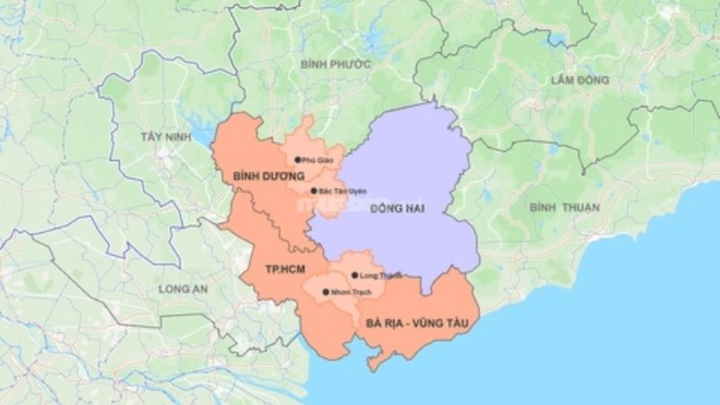 TP.HCM sẽ hợp nhất với tỉnh Bình Dương và tỉnh Bà Rịa – Vũng Tàu