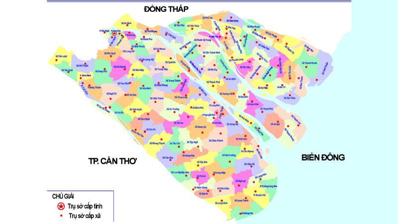 Sau sáp nhập, tỉnh Vĩnh Long mới có 124 đơn vị hành chính cấp xã.