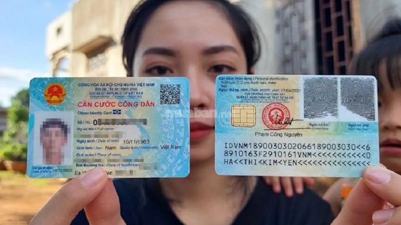 Người dân không cần thay đổi thông tin trên căn cước công dân