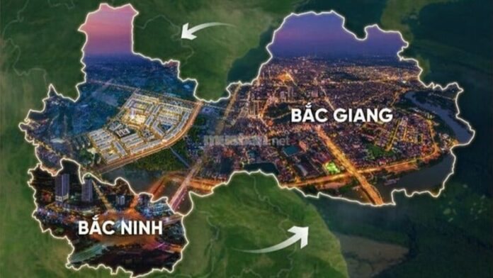 Bắc Giang sáp nhập với tỉnh nào?