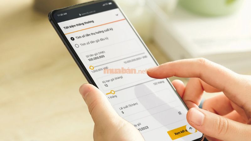 Lãi suất ngân hàng VIB cho khách hàng cá nhân gửi tiết kiệm online