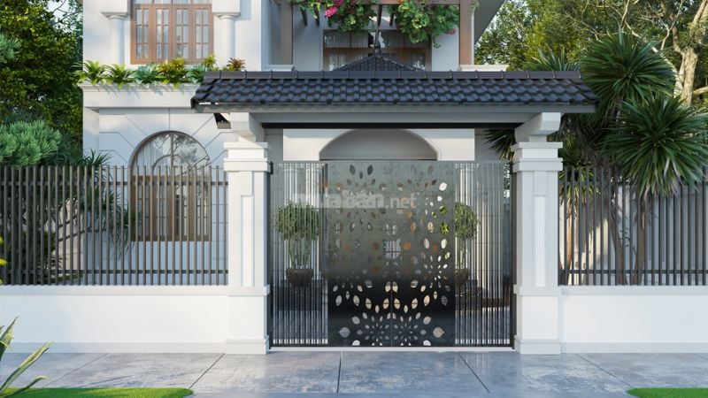 Có thể sơn sửa lại mặt tiền, cửa cổng.