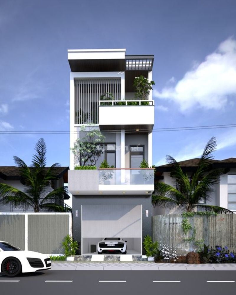 Thiết kế nhà 3 tấm phổ biến hiện nay