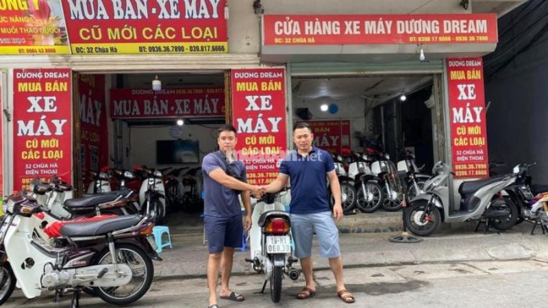 Ưu điểm khi mua xe cũ trực tiếp tại cửa hàng là xe đã được kiểm tra, có giấy tờ rõ ràng