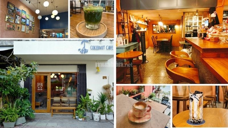 Không gian Cokernut Cafe ấm cúng với thiết kế tinh tế 