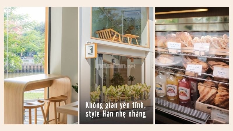 1CAFE Dessert & Cafe là quán cafe view đẹp phường Tân Định nổi tiếng