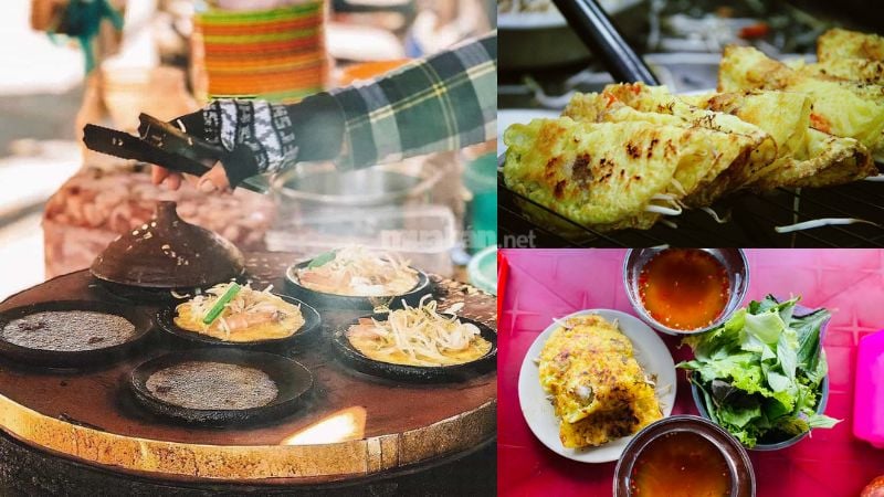 Bánh Xèo Bình Thuận - Giòn ngon cùng nước mắm thanh ngọt