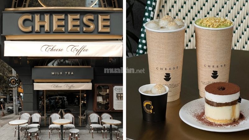 Cheese Coffee Lãnh Binh Thăng là quán cafe view đẹp phường Phú Thọ sang trọng nhất