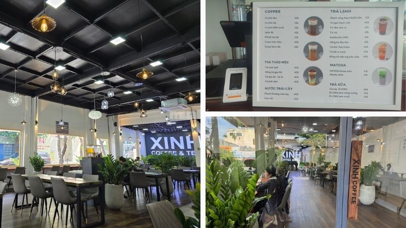 Thức uống tại Xinh Coffee & Tea được khách hàng đánh giá cao