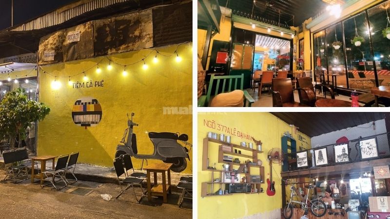 Tiệm cafe Turin 1986 mang phong cách hoài cổ những năm 80