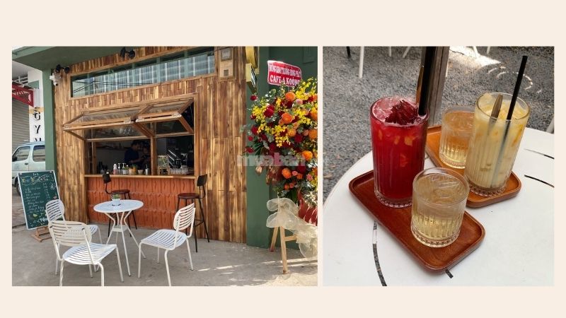 Coffee A KOÓNG nằm trong góc hẻm nhỏ đầy yên tĩnh