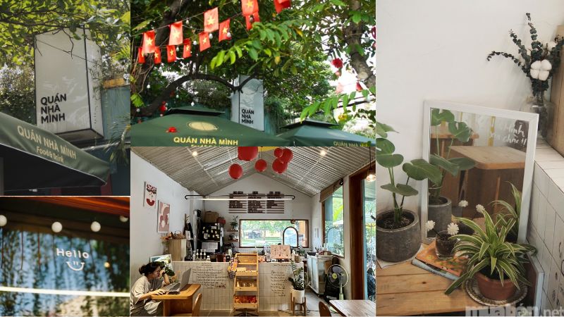 Khung cảnh thơ mộng của Quán Nhà Mình