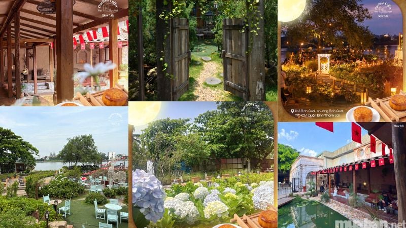 Khu vườn thu nhỏ trong One Dáy Coffee