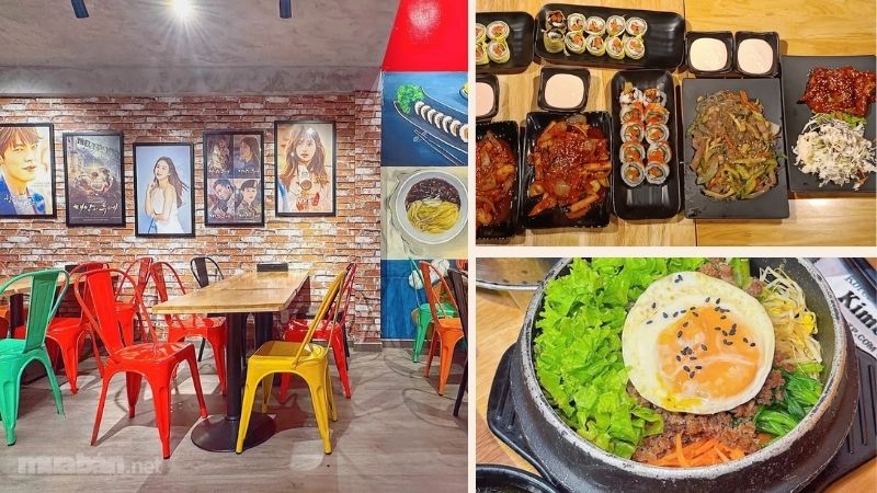 Không gian Kimbap City Tôn Đản đậm chất Hàn Quốc