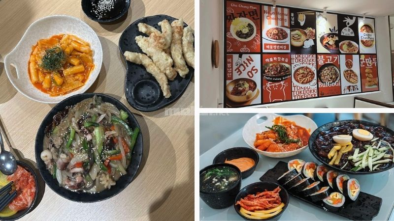 Các món ăn tại Sarang Mì được khách hàng đánh giá cao