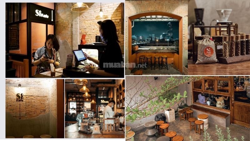 Không gian quán vừa hiện đại, vừa ấm cúng, tạo cảm giác mạnh mẽ nhưng vẫn thoải mái cho những buổi làm việc dài